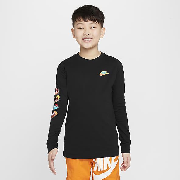 Nike boys long sleeve shirt clearance